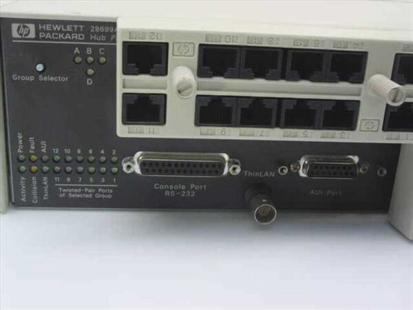 HP 28699A EtherTwist Hub Plus 48 Ethernet HUB TESTED