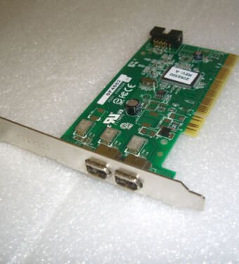 Dell 0F4582 f4582 Firewire PCI 2-Port IEEE-1394 Card TESTED