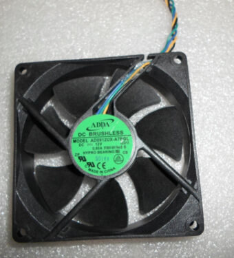 HP ADDA AD0912UX-A7BGL 372651-001 12V DC .5A Brushless Fan TESTED