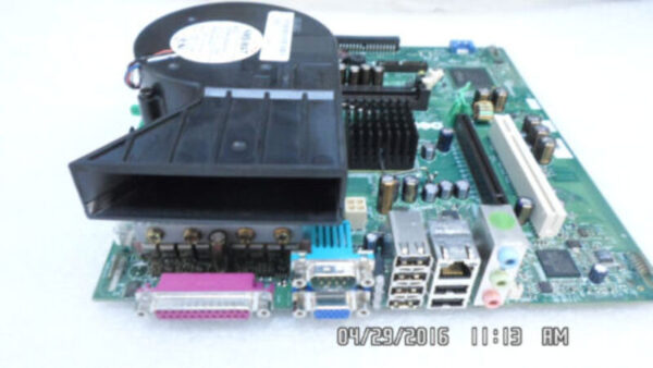 DELL MOTHERBOARD W/3.2 PROCESSOR PENTIUM 4 0Y6281 USED