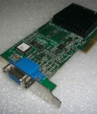 Dell ATI 128 02G823 2g823 AGP 16MB VGA low profile Card